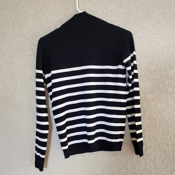 Sezane Jacob Jumper Navy Stripes size XXS - Picture 5 of 12